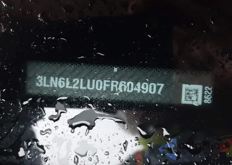 2015 Lincoln Mkz Hybrid из США, поврежденный, VIN 3LN6L2LU0FR604907